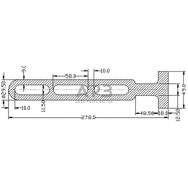 Guminis dirželis 315004KR 1