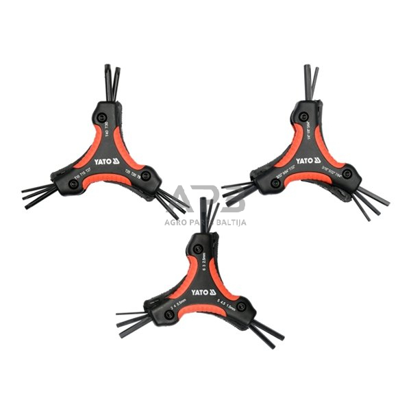 HEX, INCH, TORX raktų rinkinys 26vnt. HEX, INCH, TORX raktų rinkinys 26vnt.