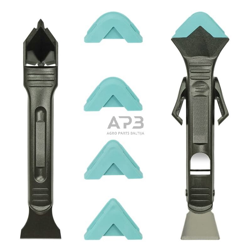 Hermetiko nuėmiklio ir mentelės rinkinys 6vnt. Hermetiko nuėmiklio ir mentelės rinkinys 6vnt.