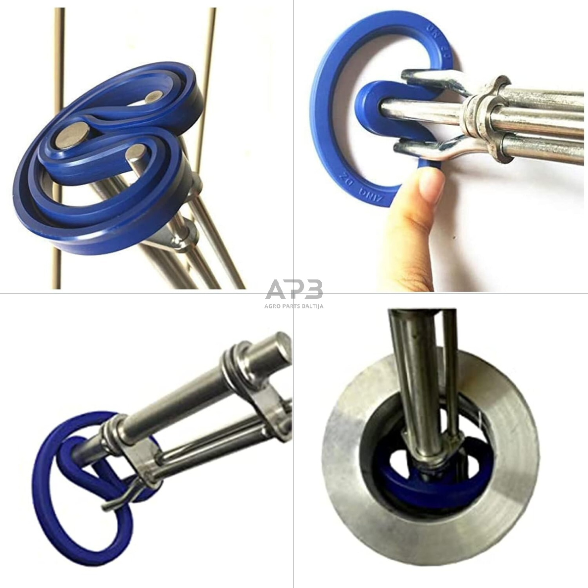 Hidraulinio cilindro tarpinės įdėjimo įrankių rinkinys 3vnt. 2