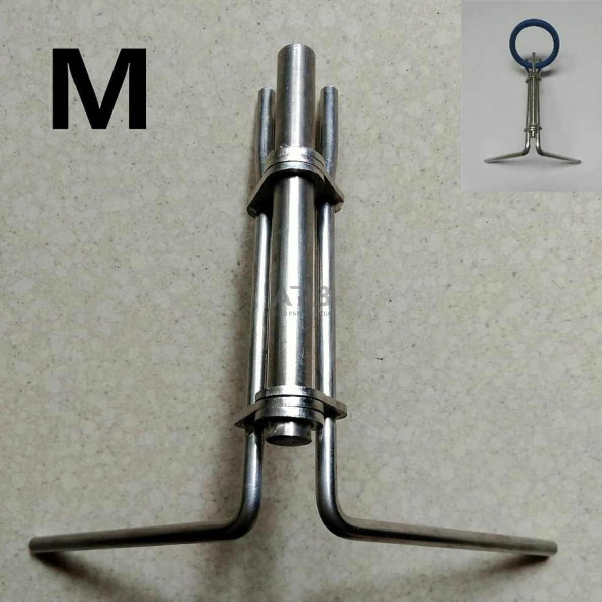 Hidraulinio cilindro tarpinės įdėjimo įrankių rinkinys 3vnt. 5