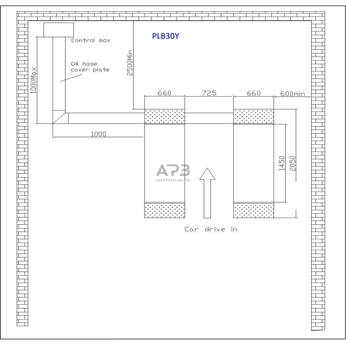Hidraulinis keltuvas žirklinis 3t, 380V 4