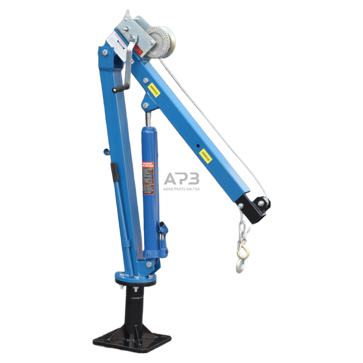 Hidraulinis kranas 0.9t su rankine gerve Hidraulinis kranas 0.9t su rankine gerve