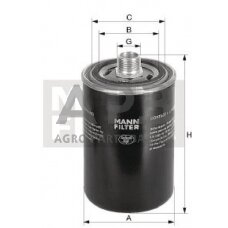 Hidraulikos filtras MANN-FILTER WD9629