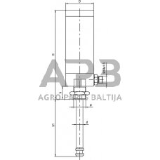 Hidraulinis cilindras ARZO0505100000