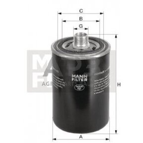 Hidraulikos filtras MANN-FILTER WD9629