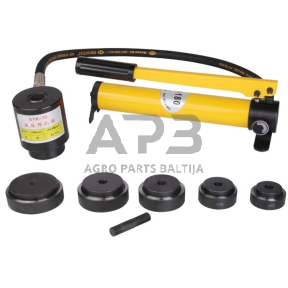 Hidraulinis skylių pramušėjas 15t 63-114mm