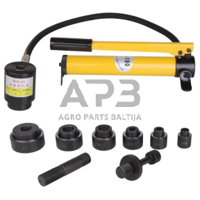 Hidraulinis skylių pramušėjas 8t 16-51mm