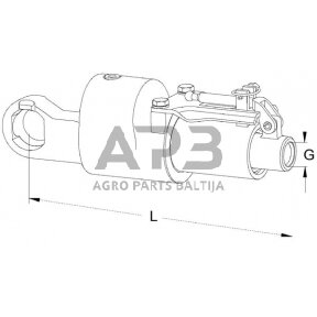 Hidraulinis stabilizatorius Walterscheid 201756 HGST