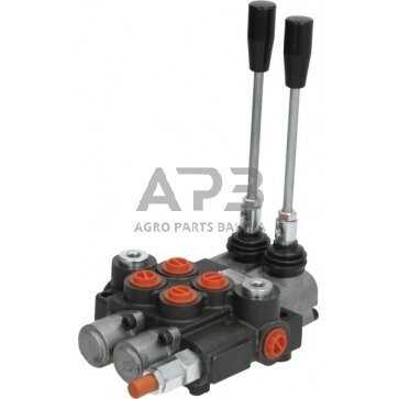 Hidraulinis skirstytuvas 2 sekcijų, MBV5 A1A1(G3/8)KZ1, MBV52001GP Hidraulinis skirstytuvas 2 sekcijų, MBV5 A1A1(G3/8)KZ1, MBV52001GP