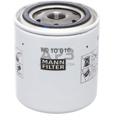 Hidraulikos filtras MANN-FILTER WD10016