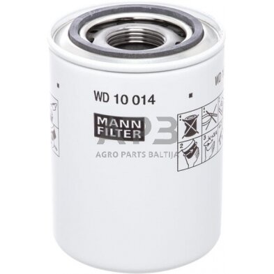 Hidraulikos filtras MANN-FILTER WD10014 Hidraulikos filtras MANN-FILTER WD10014