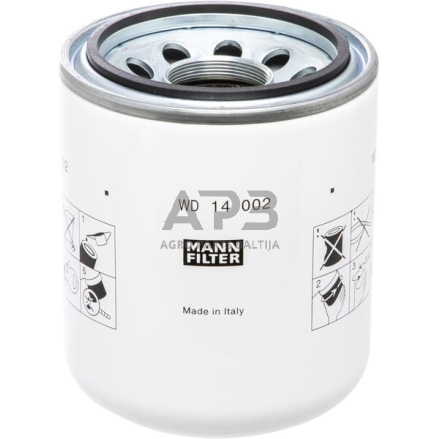 Hidraulikos filtras MANN-FILTER WD14002 Hidraulikos filtras MANN-FILTER WD14002