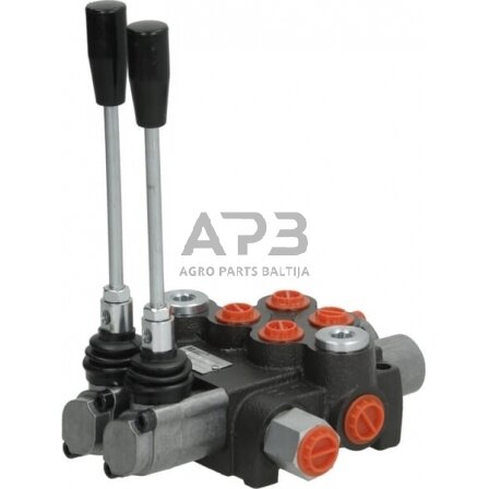 Hidraulinis skirstytuvas 2 sekcijų, MBV5 A1A1(G3/8)KZ1 C2(G3/8), MBV52004GP 1 Hidraulinis skirstytuvas 2 sekcijų, MBV5 A1A1(G3/8)KZ1 C2(G3/8), MBV52004GP 1