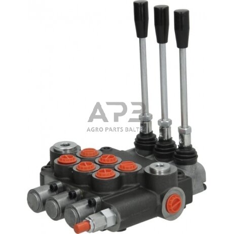 Hidraulinis skirstytuvas 3 sekcijų, MBV11-A1-A1-A1-G, MBV113001GP Hidraulinis skirstytuvas 3 sekcijų, MBV11-A1-A1-A1-G, MBV113001GP