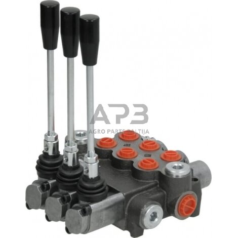 Hidraulinis skirstytuvas 3 sekcijų, MBV5 A1A1A1(G3/8)KZ1, MBV53001GP 1 Hidraulinis skirstytuvas 3 sekcijų, MBV5 A1A1A1(G3/8)KZ1, MBV53001GP 1