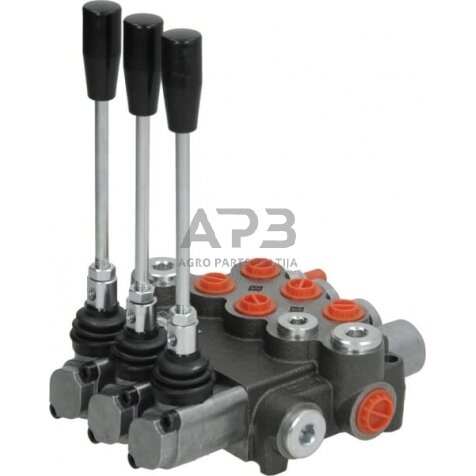 Hidraulinis skirstytuvas 3 sekcijų, MBV5 A1A1C1(G3/8)KZ1, MBV53002GP 1 Hidraulinis skirstytuvas 3 sekcijų, MBV5 A1A1C1(G3/8)KZ1, MBV53002GP 1