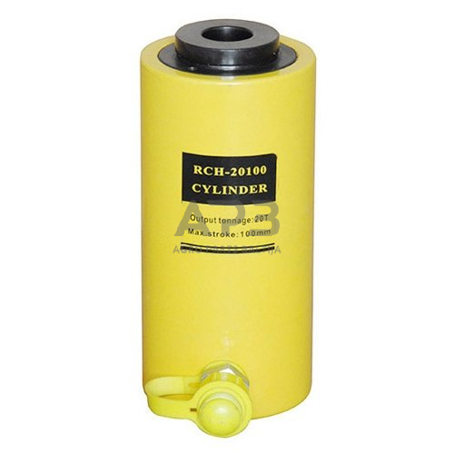 Hidraulinis cilindras 20t (100mm) su kiauryme Hidraulinis cilindras 20t (100mm) su kiauryme