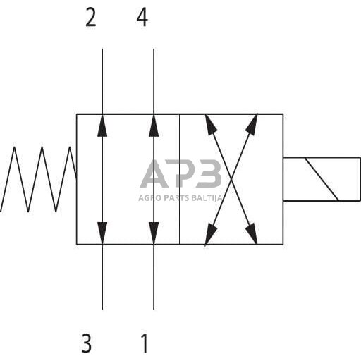 Hidraulinės sistemos vožtuvas reguliavimo 4/2 SV10-24-01-00-00-B-0, SV1024010000B00 5 Hidraulinės sistemos vožtuvas reguliavimo 4/2 SV10-24-01-00-00-B-0, SV1024010000B00 5