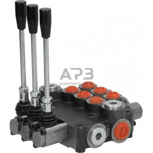 Hidraulinis skirstytuvas 3 sekcijų, MBV11-A1-A1-A1-G, MBV113001GP 1 Hidraulinis skirstytuvas 3 sekcijų, MBV11-A1-A1-A1-G, MBV113001GP 1