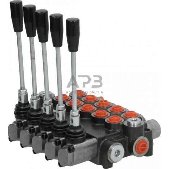 Hidraulinis skirstytuvas 5 sekcijų, MBV5 A1A1A1A1A1(G3/8)KZ1, MBV55001GP 1 Hidraulinis skirstytuvas 5 sekcijų, MBV5 A1A1A1A1A1(G3/8)KZ1, MBV55001GP 1