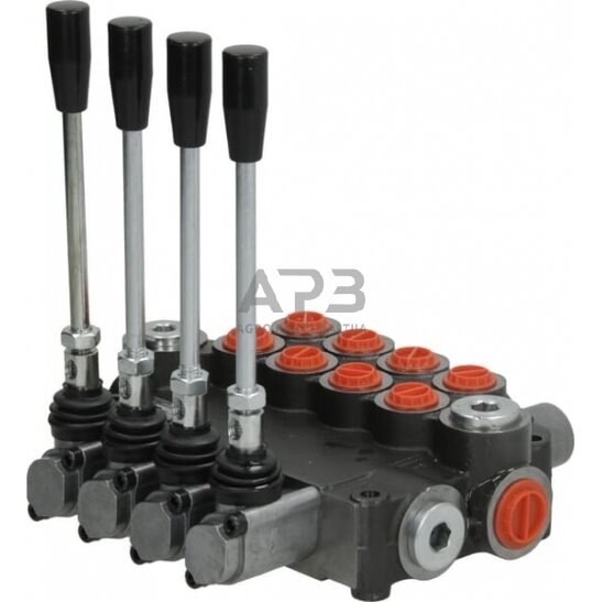 Hidraulinis skirstytuvas 4 sekcijų, MBV11 A1A1A1A1G KZ1, MBV114001GP 1 Hidraulinis skirstytuvas 4 sekcijų, MBV11 A1A1A1A1G KZ1, MBV114001GP 1