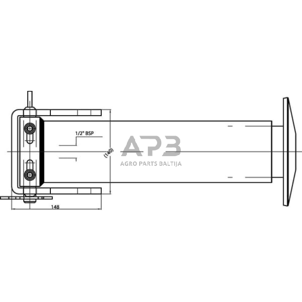 Hidraulinis cilindras kėlimo su greito atleidimo jungtimi SP65250CS 2 Hidraulinis cilindras kėlimo su greito atleidimo jungtimi SP65250CS 2