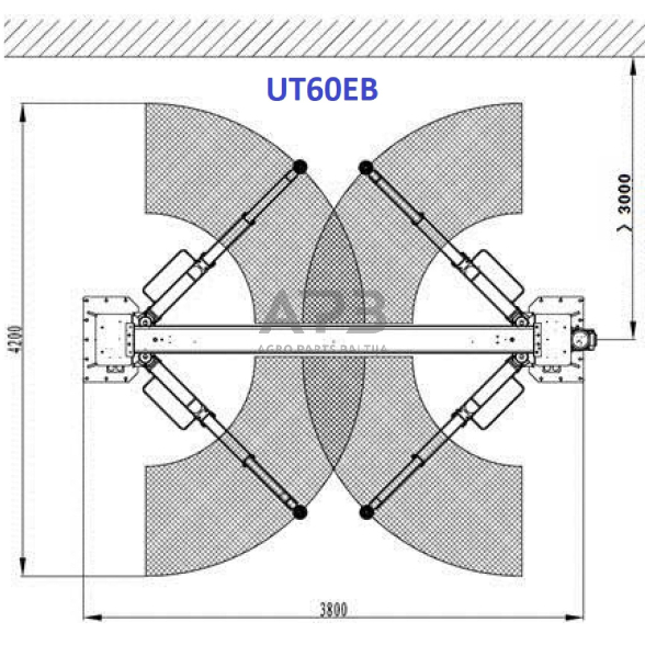 Hidraulinis dviejų kolonų keltuvas su elektromagnetiniu fiksavimu, 6.0t 4 Hidraulinis dviejų kolonų keltuvas su elektromagnetiniu fiksavimu, 6.0t 4