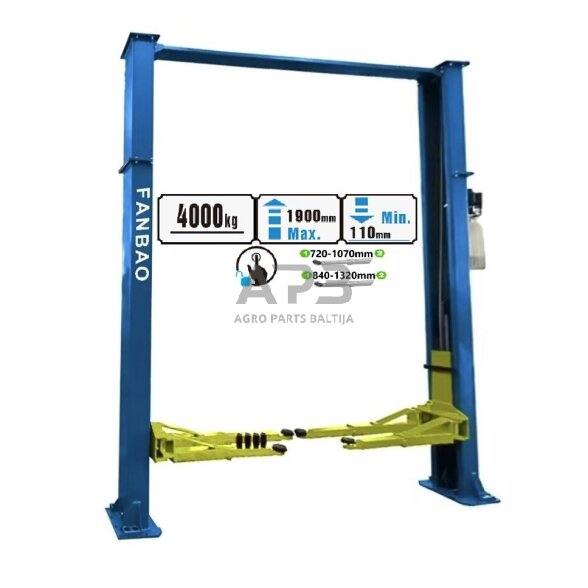 Hidraulinis keltuvas 4t (aut.f) (sinch.v.) H4533mm 380V Hidraulinis keltuvas 4t (aut.f) (sinch.v.) H4533mm 380V