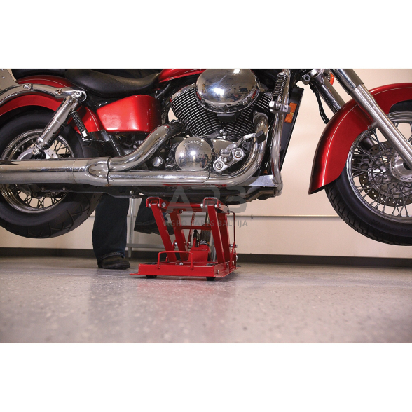 Hidraulinis keltuvas motociklui + Vairo guolių surinkimo rink. motociklams 10 Hidraulinis keltuvas motociklui + Vairo guolių surinkimo rink. motociklams 10