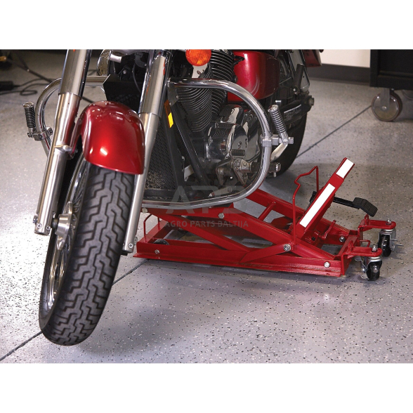 Hidraulinis keltuvas motociklui + Vairo guolių surinkimo rink. motociklams 9 Hidraulinis keltuvas motociklui + Vairo guolių surinkimo rink. motociklams 9