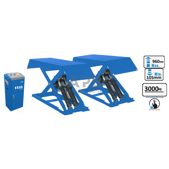 Hidraulinis keltuvas žirklinis, 3.0t Hidraulinis keltuvas žirklinis, 3.0t