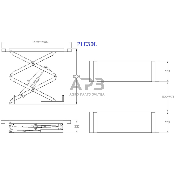 Hidraulinis keltuvas žirklinis 3t 380V 1 Hidraulinis keltuvas žirklinis 3t 380V 1