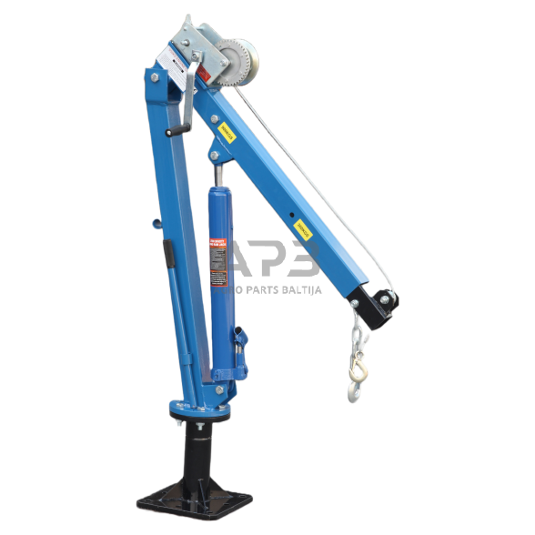 Hidraulinis kranas 0.9t su rankine gerve Hidraulinis kranas 0.9t su rankine gerve