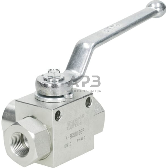 Hidraulinis kranas 3/2-L – 3/8"BSP, KH3KSR06GP 1 Hidraulinis kranas 3/2-L – 3/8"BSP, KH3KSR06GP 1