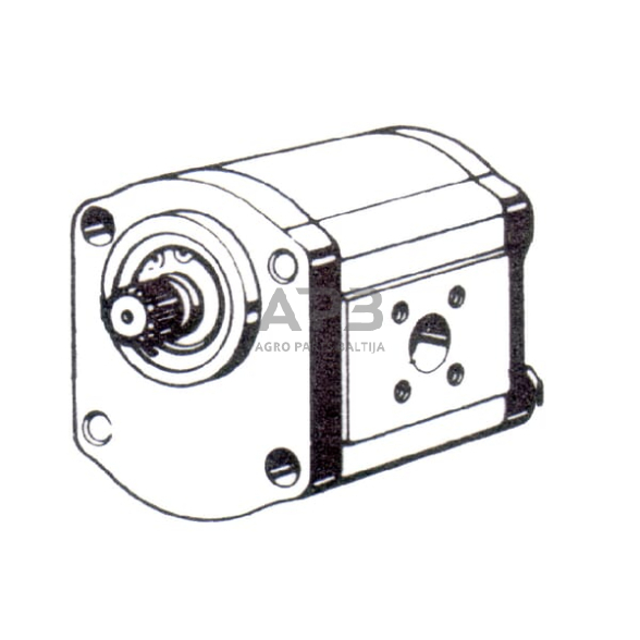 Hidraulinis siurblys Bosch Rexroth 0510415328 1 Hidraulinis siurblys Bosch Rexroth 0510415328 1