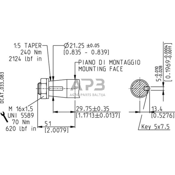 Hidraulinis siurblys Casappa PLP3034D056B3 2 Hidraulinis siurblys Casappa PLP3034D056B3 2