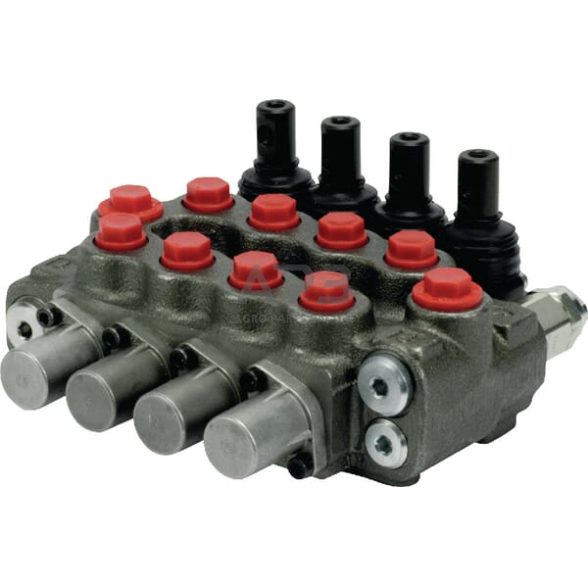 Hidraulinis skirstytuvas 4 sekcijų, 18-18-18-18-PSA, SDM0804001 1 Hidraulinis skirstytuvas 4 sekcijų, 18-18-18-18-PSA, SDM0804001 1