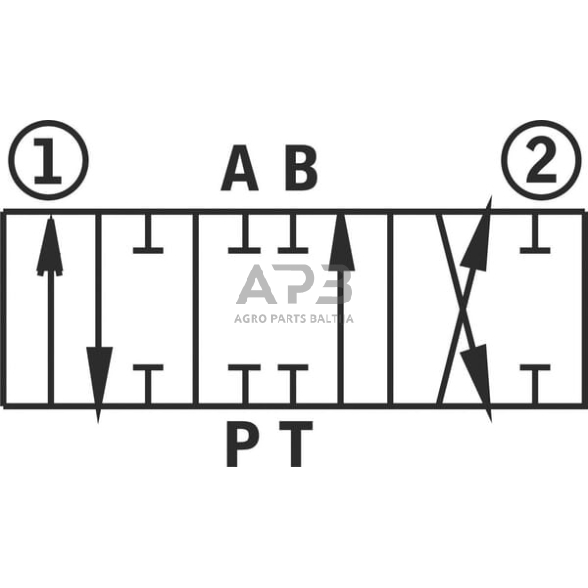 Hidraulinis skirstytuvas SD 11 – 2 sekcijų, 18/513L-AET, SD11218513 2 Hidraulinis skirstytuvas SD 11 – 2 sekcijų, 18/513L-AET, SD11218513 2