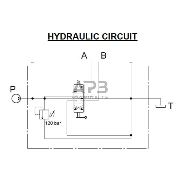 Hidraulinis skirstytuvas SD 14 – 1 sekcijos, (1.11), SD141003 4 Hidraulinis skirstytuvas SD 14 – 1 sekcijos, (1.11), SD141003 4