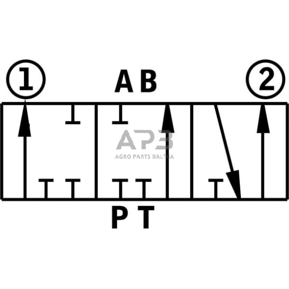 Hidraulinis skirstytuvas SD 5 – 1 sekcijos, SD5/1-G3-310L-AET, SD51009 1 Hidraulinis skirstytuvas SD 5 – 1 sekcijos, SD5/1-G3-310L-AET, SD51009 1