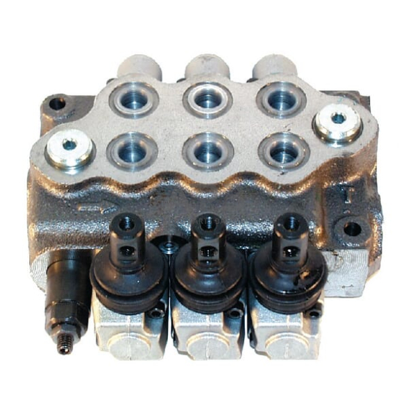 Hidraulinis skirstytuvas SD 5 – 3 sekcijų, G3-18-38-38 L-AET, SD53004 Hidraulinis skirstytuvas SD 5 – 3 sekcijų, G3-18-38-38 L-AET, SD53004