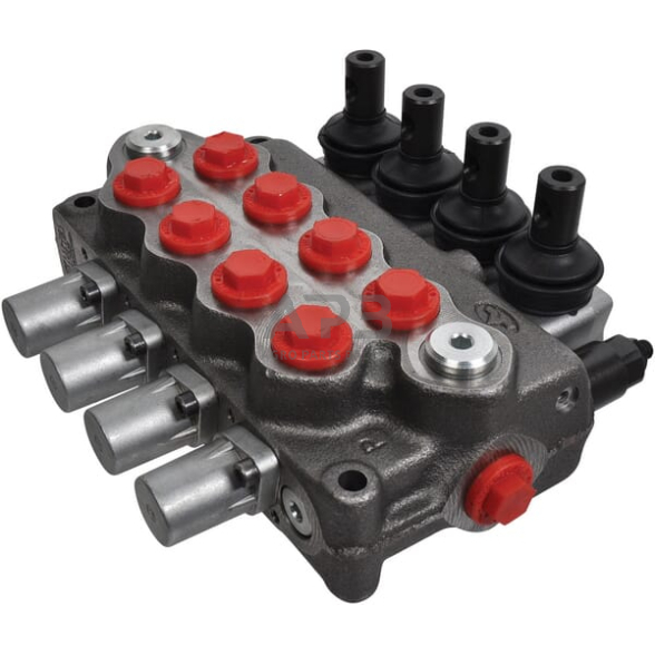 Hidraulinis skirstytuvas SD 5 – 4 sekcijų, SD54001 2 Hidraulinis skirstytuvas SD 5 – 4 sekcijų, SD54001 2