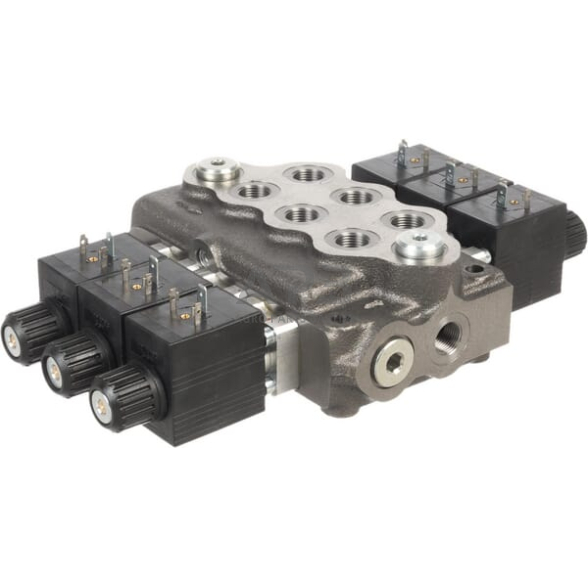 Hidraulinis skirstytuvas SD5 3x18ES3/AET 12Vdc, SD53007 1 Hidraulinis skirstytuvas SD5 3x18ES3/AET 12Vdc, SD53007 1