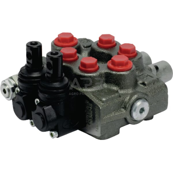 Hidraulinis skirstytuvas SDM080 – 2 sekcijų, 18-18-PSA, SDM0802001 1 Hidraulinis skirstytuvas SDM080 – 2 sekcijų, 18-18-PSA, SDM0802001 1