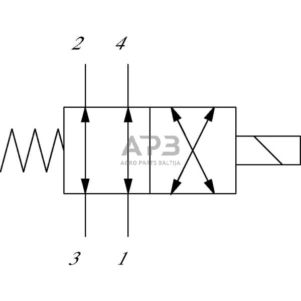 Hidraulinės sistemos vožtuvas reguliavimo 4/2 SV10-24-01-00-00-B-0, SV1024010000B00 6 Hidraulinės sistemos vožtuvas reguliavimo 4/2 SV10-24-01-00-00-B-0, SV1024010000B00 6