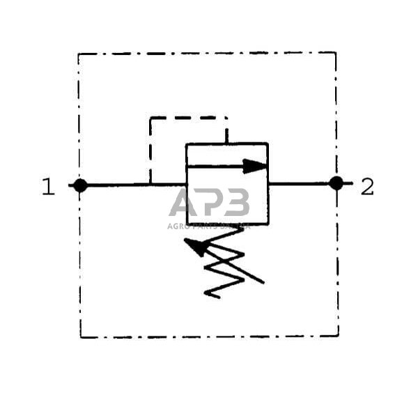 Hidraulinės sistemos vožtuvas slėgio išleidimo FPM D S10-C-P-35 CN, FPMDS10CP35CN 4