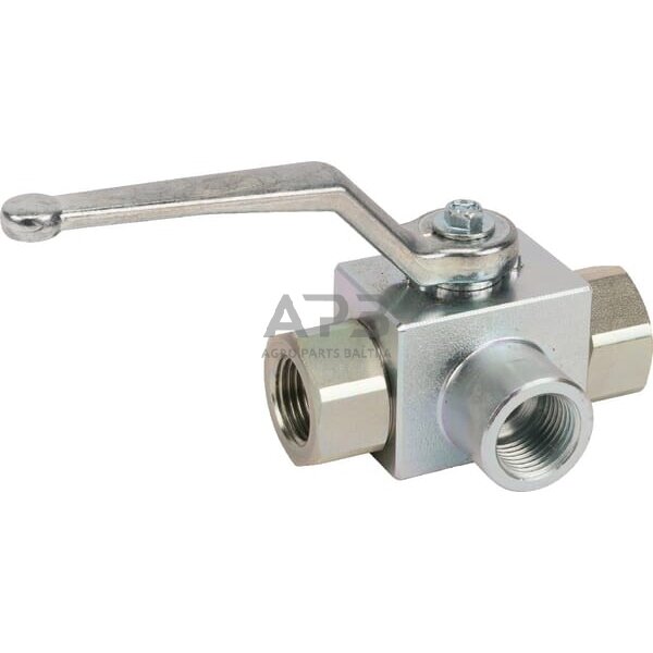 Hidraulinis kranas 1/2" 3-W, KH3KSR08PA Hidraulinis kranas 1/2" 3-W, KH3KSR08PA