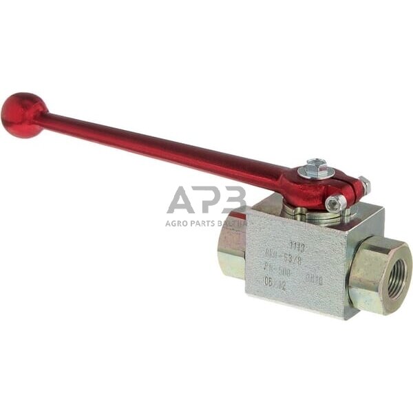 Hidraulinis kranas dvišakis 3/8 BSP, KHR06AL