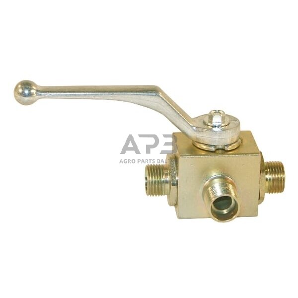 Hidraulinis kranas trišakis 18L, KH3KS18L Hidraulinis kranas trišakis 18L, KH3KS18L